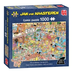 Jan van Haasteren Legpuzzel - Op Hete Kolen - 1000st.-Jumbo Sale