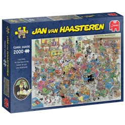 Jan van Haasteren Legpuzzel - Nk Mens Erger je Niet, 2000st.