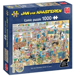 Jan van Haasteren Legpuzzel - 10 Jaar Jan van Haasteren Studio, 1000st.-Jumbo Outlet