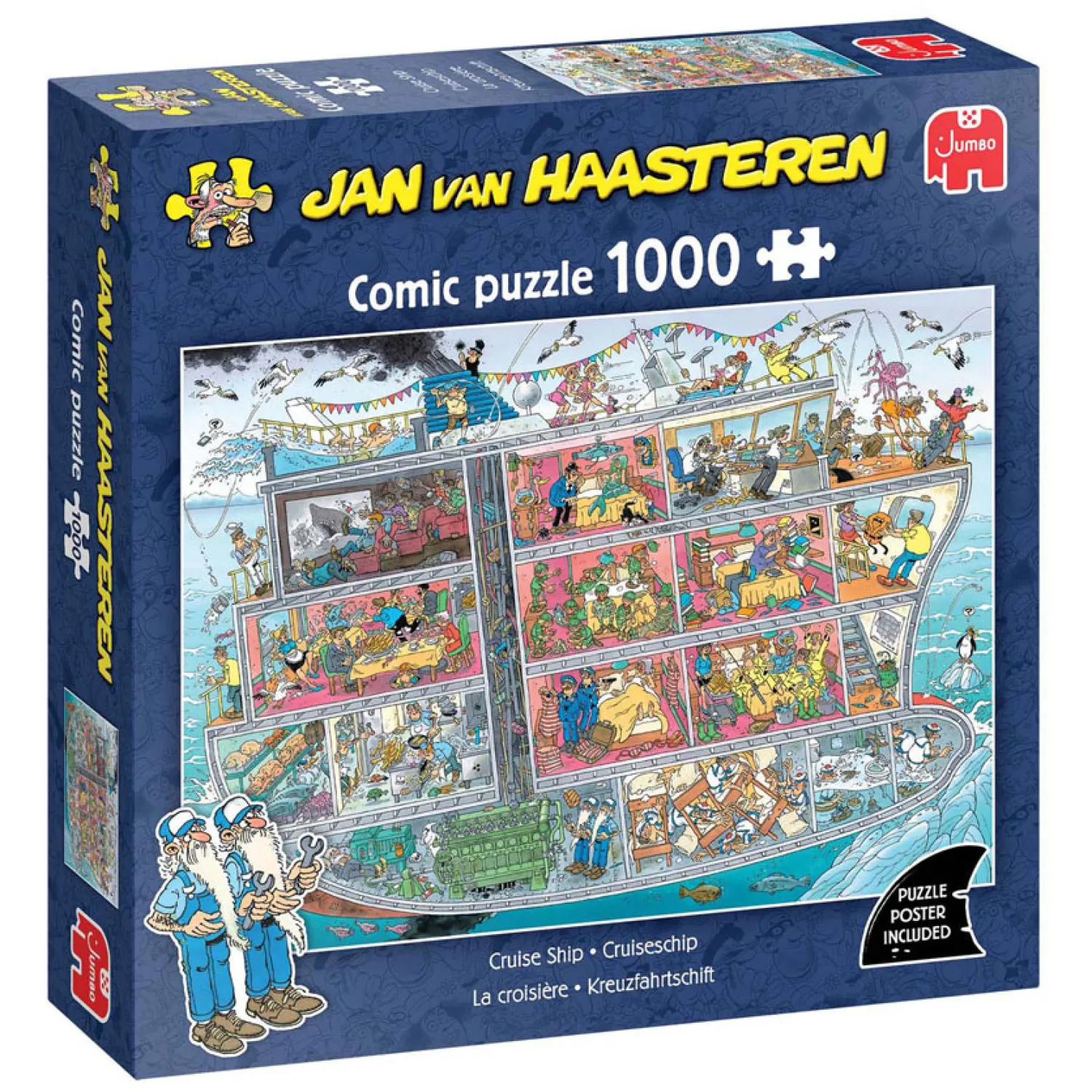 Jan van Haasteren Legpuzzel - Cruiseschip, 1000st.>Jumbo Online