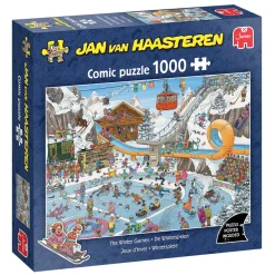 Jumbo Jan van Haasteren Legpuzzel - Winterspelen, 1000st.