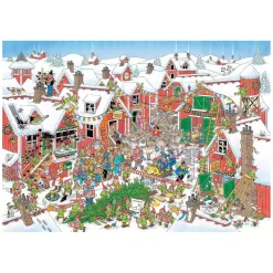 Jumbo Jan van Haasteren Legpuzzel - Het Dorp Van De Kerstman, 1000st. Clearance