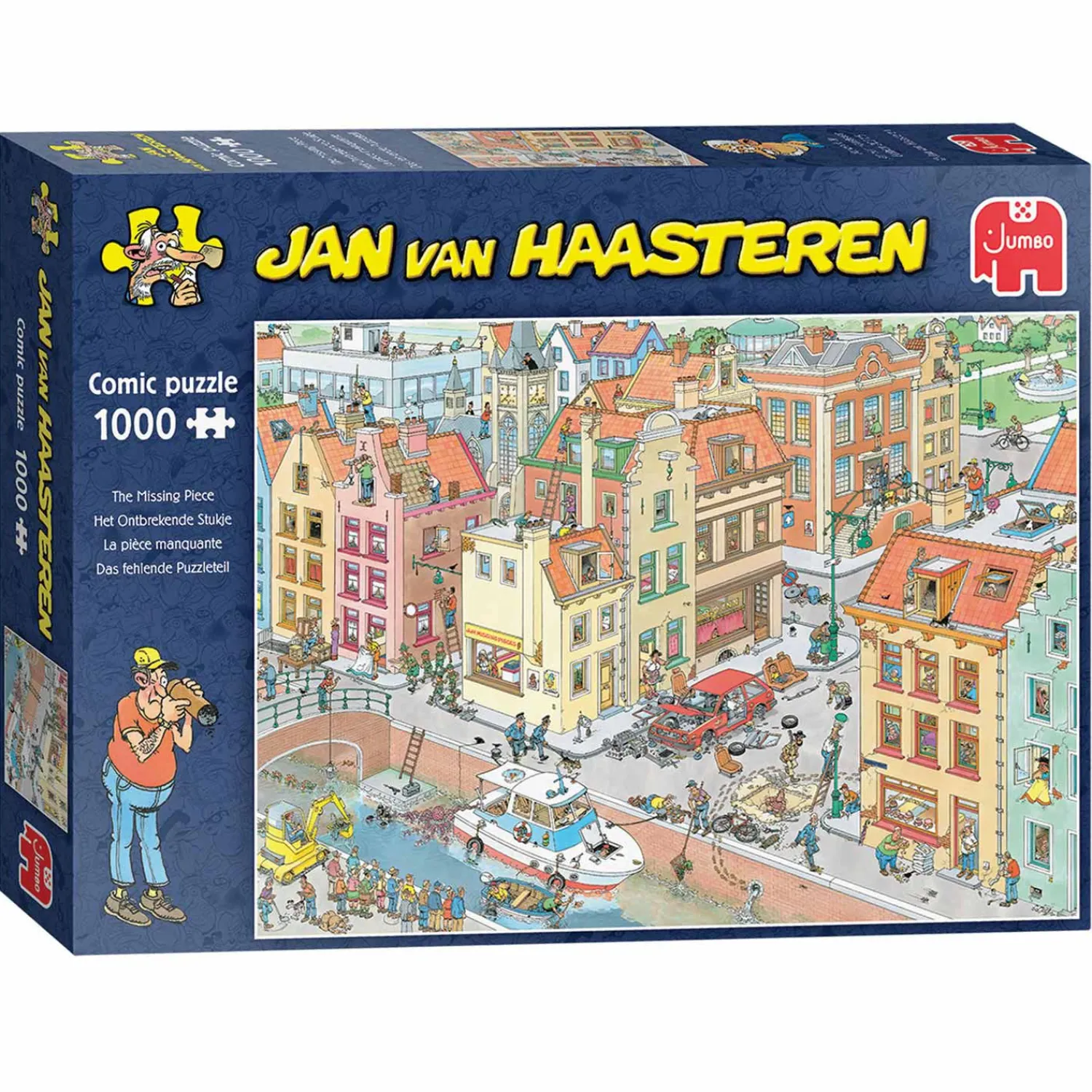 Jumbo Jan Van Haasteren Legpuzzel - Het Ontbrekende Stukje, 1000st. Hot