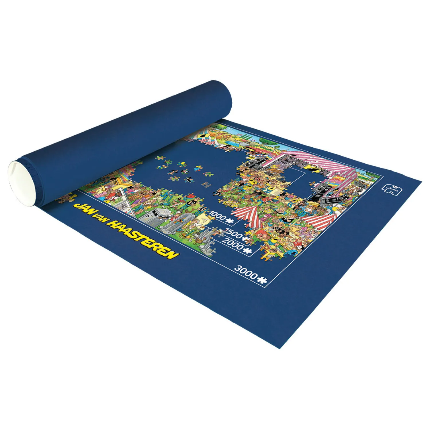 Jumbo Jan van Haasteren Puzzelmat en Rol, tot 3000 stukjes Clearance
