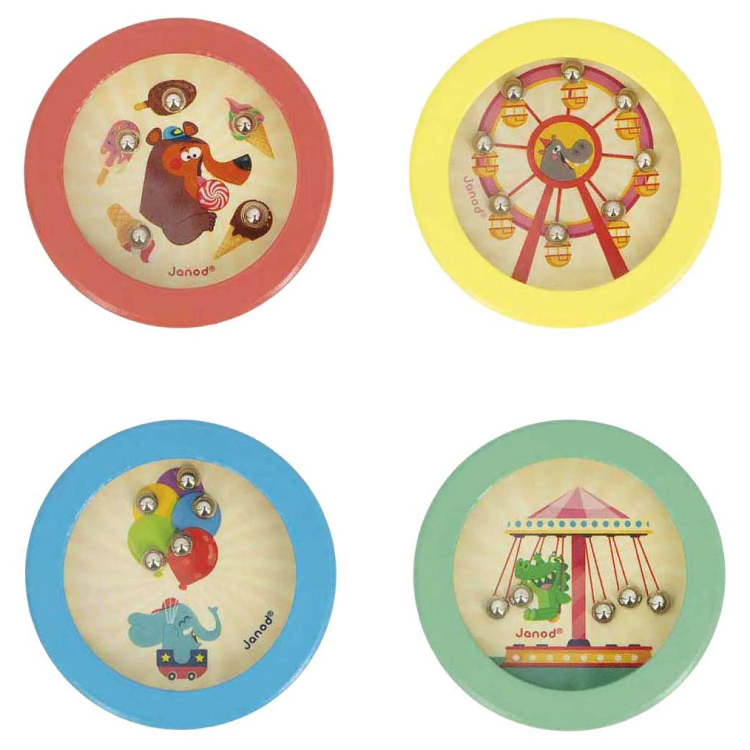 Applepop Houten Geduldspelletje>Janod