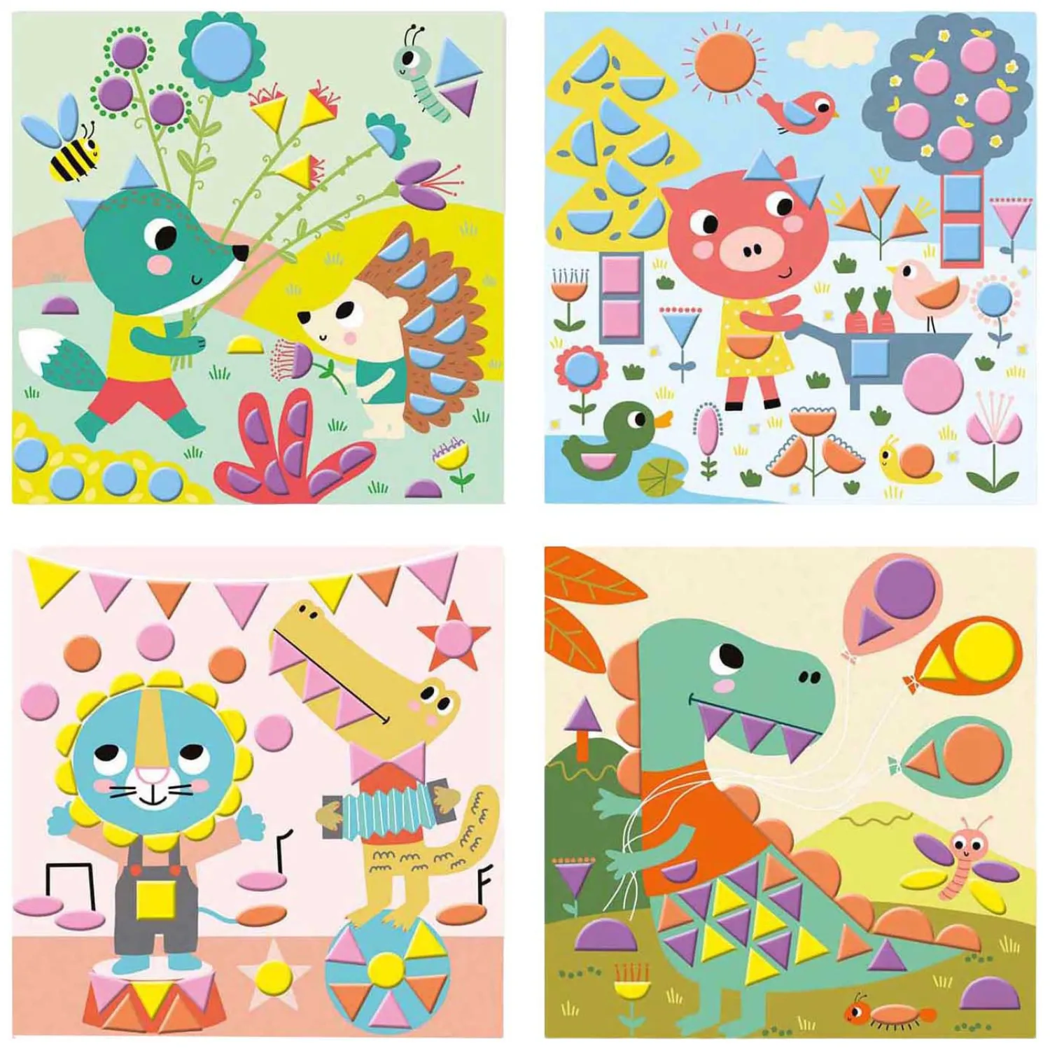 Atelier - Geometrische Stickers>Janod