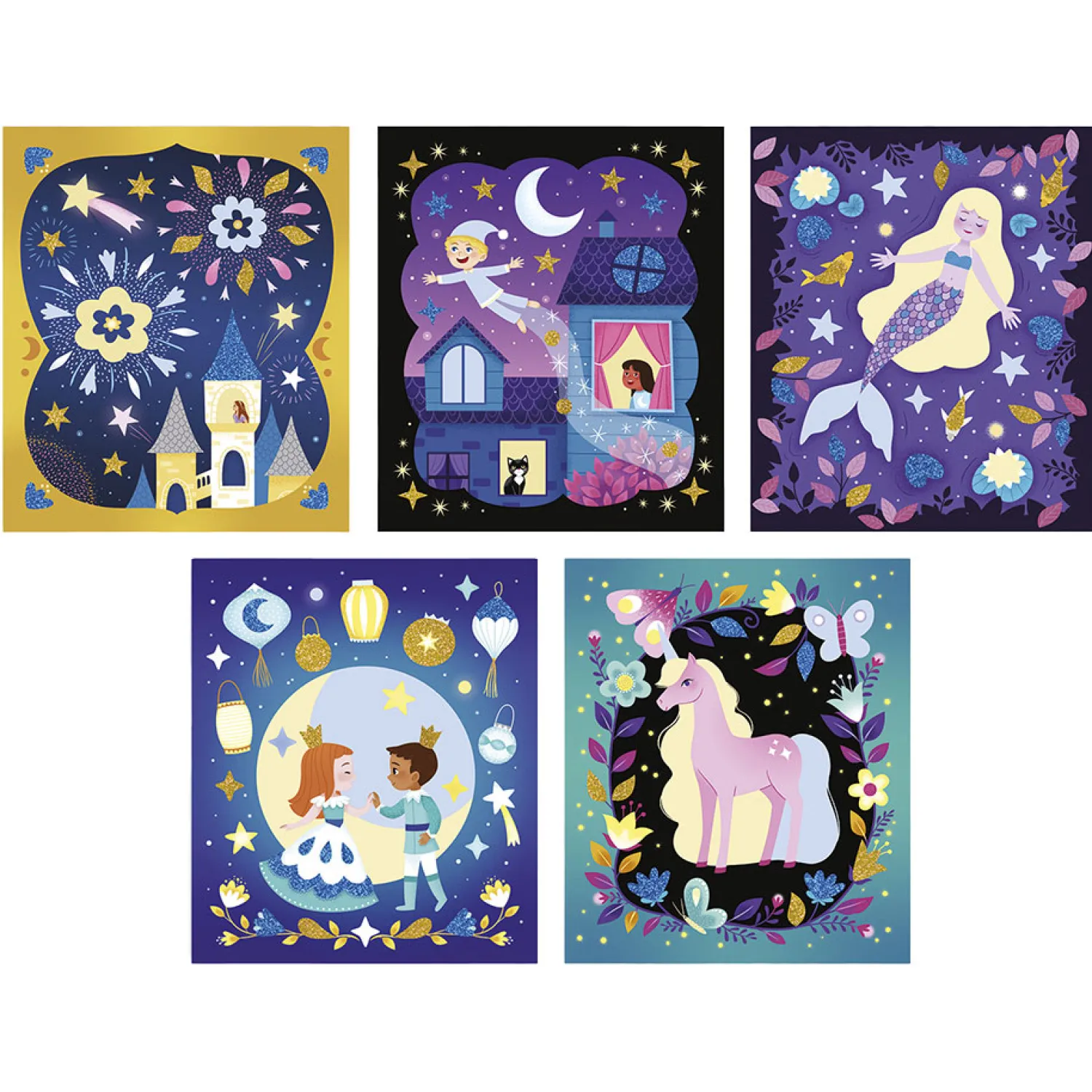 Janod Atelier - Glow in the Dark Zand en Glitter Nacht Clearance