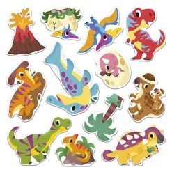 Janod Atelier - Herbruikbare Stickers Dino Outlet