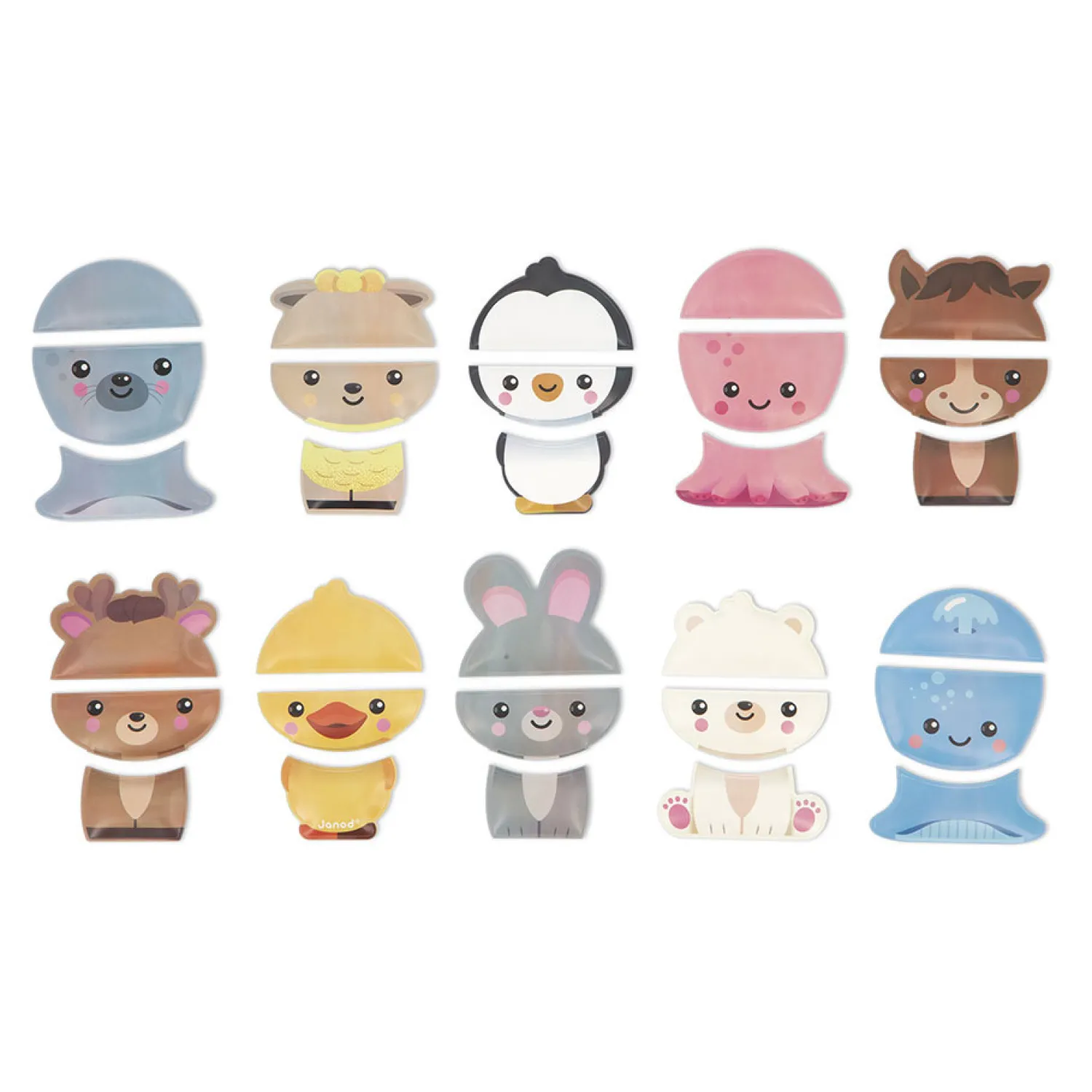 Badspeelgoed - Mix en Match Dieren>Janod Best