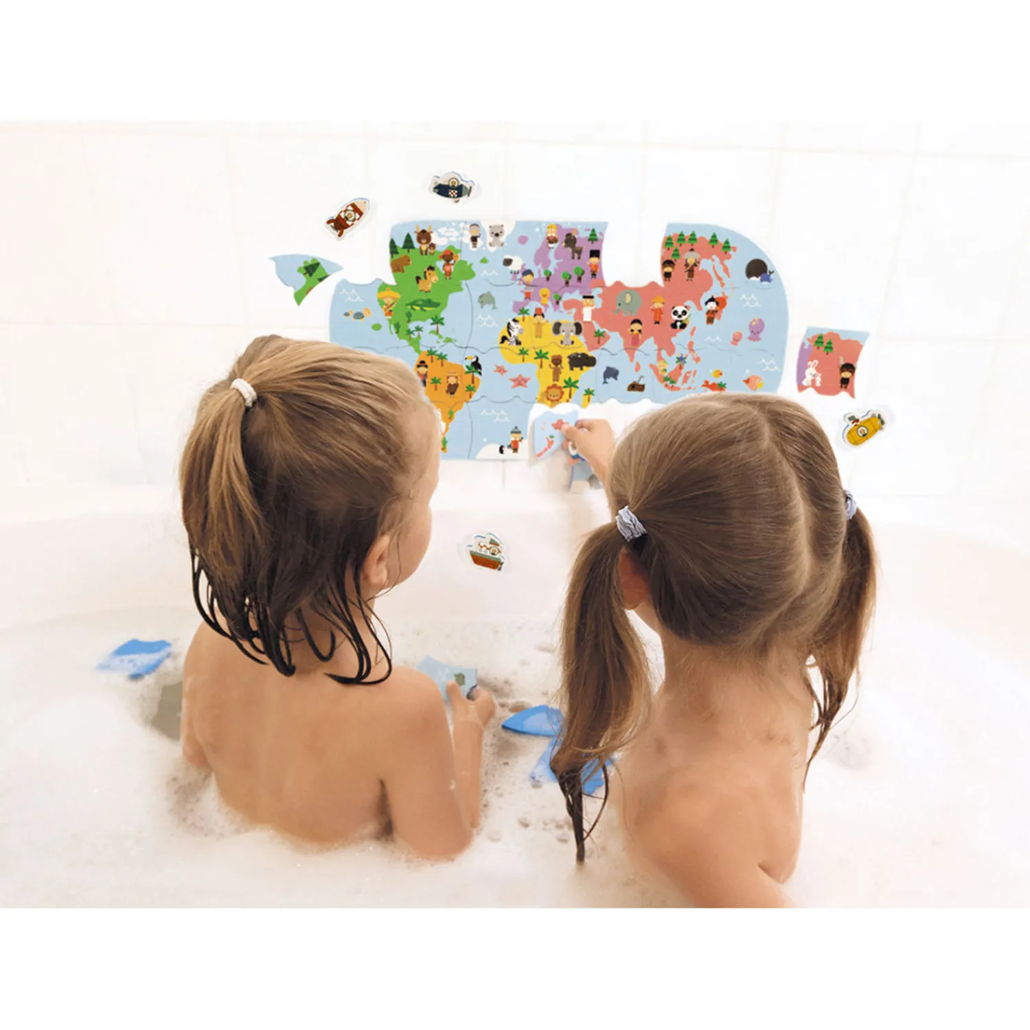 Badspeelgoed - Wereldkaart>Janod