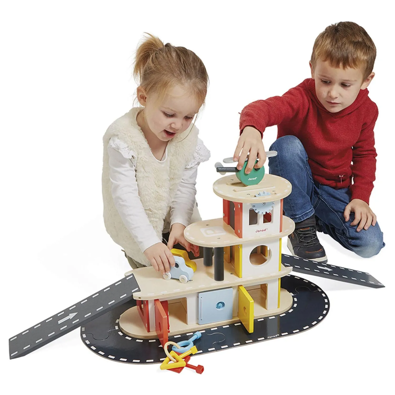 Bolid Houten Garage>Janod Online