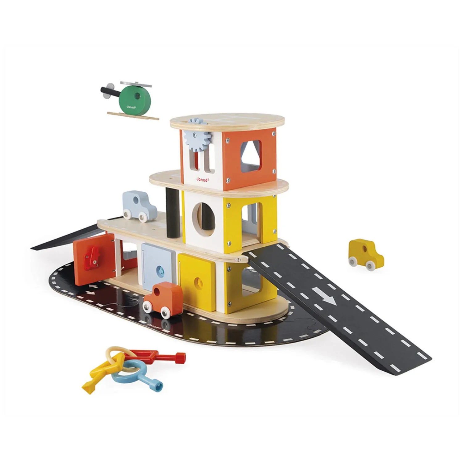 Bolid Houten Garage>Janod Online