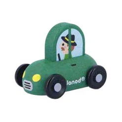 Crossroads - Houten Donkergroene Auto>Janod Best