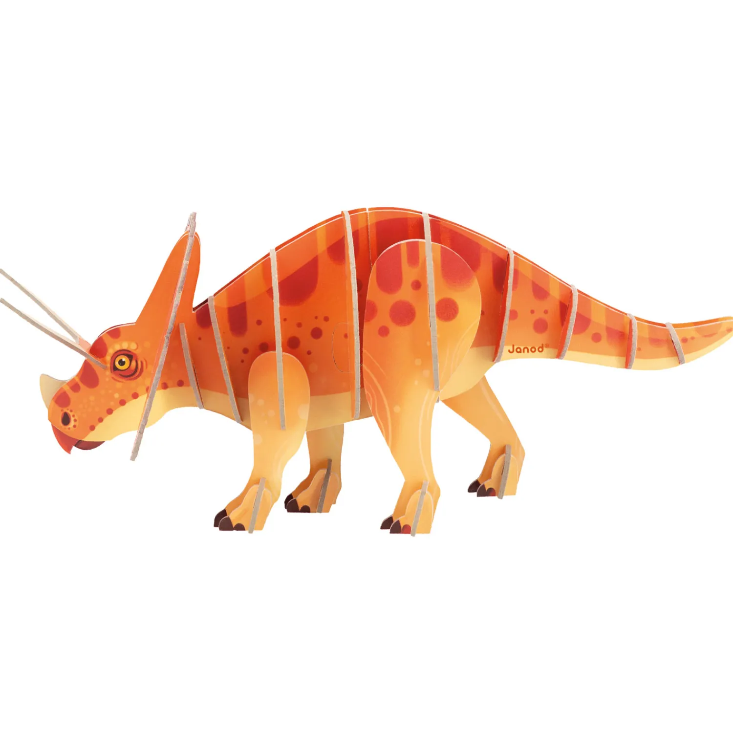 Dino - 3D-puzzel Triceratops 32st.>Janod Hot
