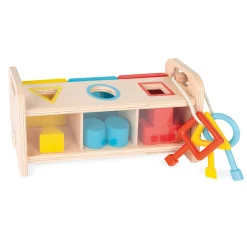 Janod Essential - Slotenbox met Vormensorteerder Outlet