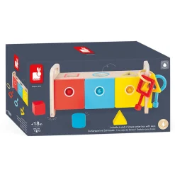 Janod Essential - Slotenbox met Vormensorteerder Outlet