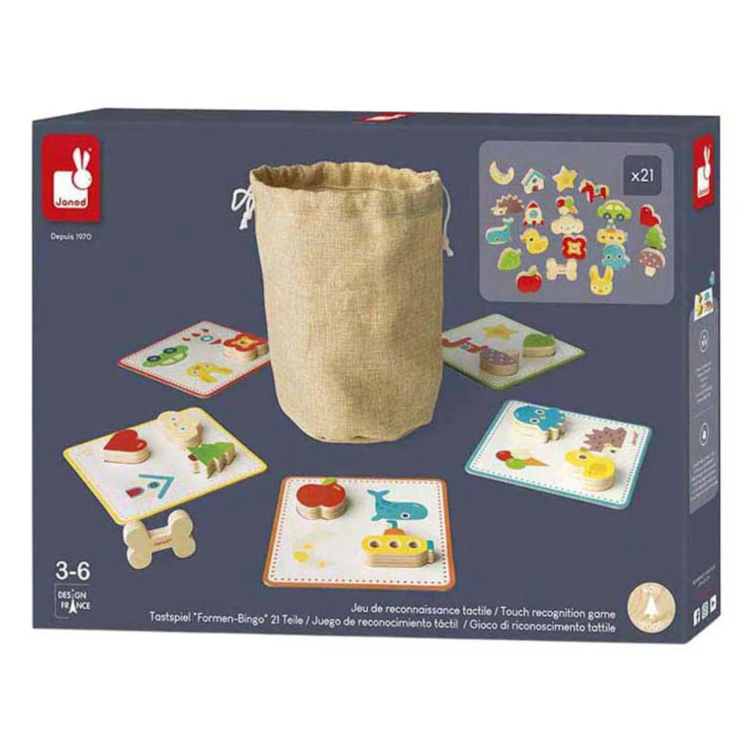 Janod Ik Leer - Bingospel op Gevoel - 27dlg. Outlet