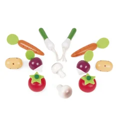 Janod Kistje met Groenten, 12dlg. Outlet