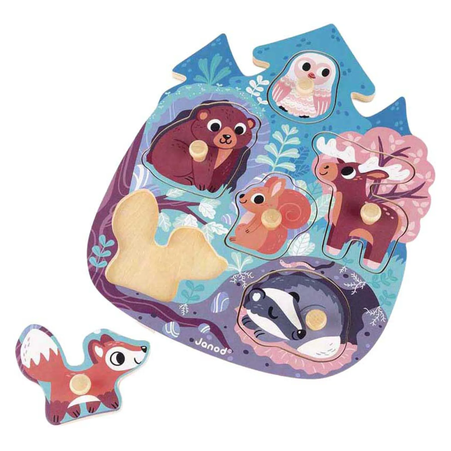 Janod Knoppuzzel - Bos Sale