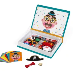 Janod Magnetibook - Gekke Gezichten Jongens Sale