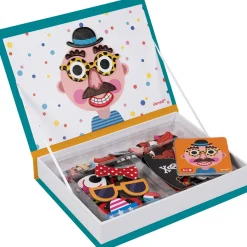 Janod Magnetibook - Gekke Gezichten Jongens Sale