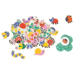 Pedagogie - Houten Zoekspel de Tuindiertjes 84dlg.>Janod Online