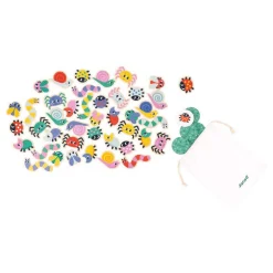 Pedagogie - Houten Zoekspel de Tuindiertjes 84dlg.><noscript><img width=