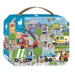Puzzel - De Stad, 36st.>Janod Online