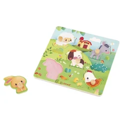 Puzzel - Houten Voelpuzzel boerderij><noscript><img width=