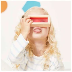 Janod Sensori - Houten Doorschijnende Blokkenset - 24dlg. New