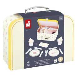 Janod Shiny Grandma - Houten Thee servies - 25dlg. New