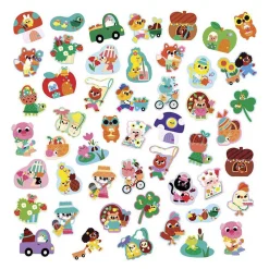Stickers - 50 Grote Stickers Lente-Janod Clearance