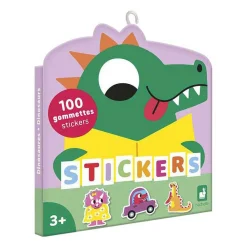 Janod Stickers - 100 Stickers Dino Discount