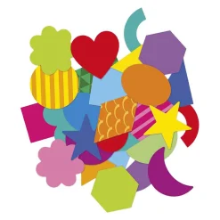 Stickers - 300 Stickers Geometrische Vormen><noscript><img width=