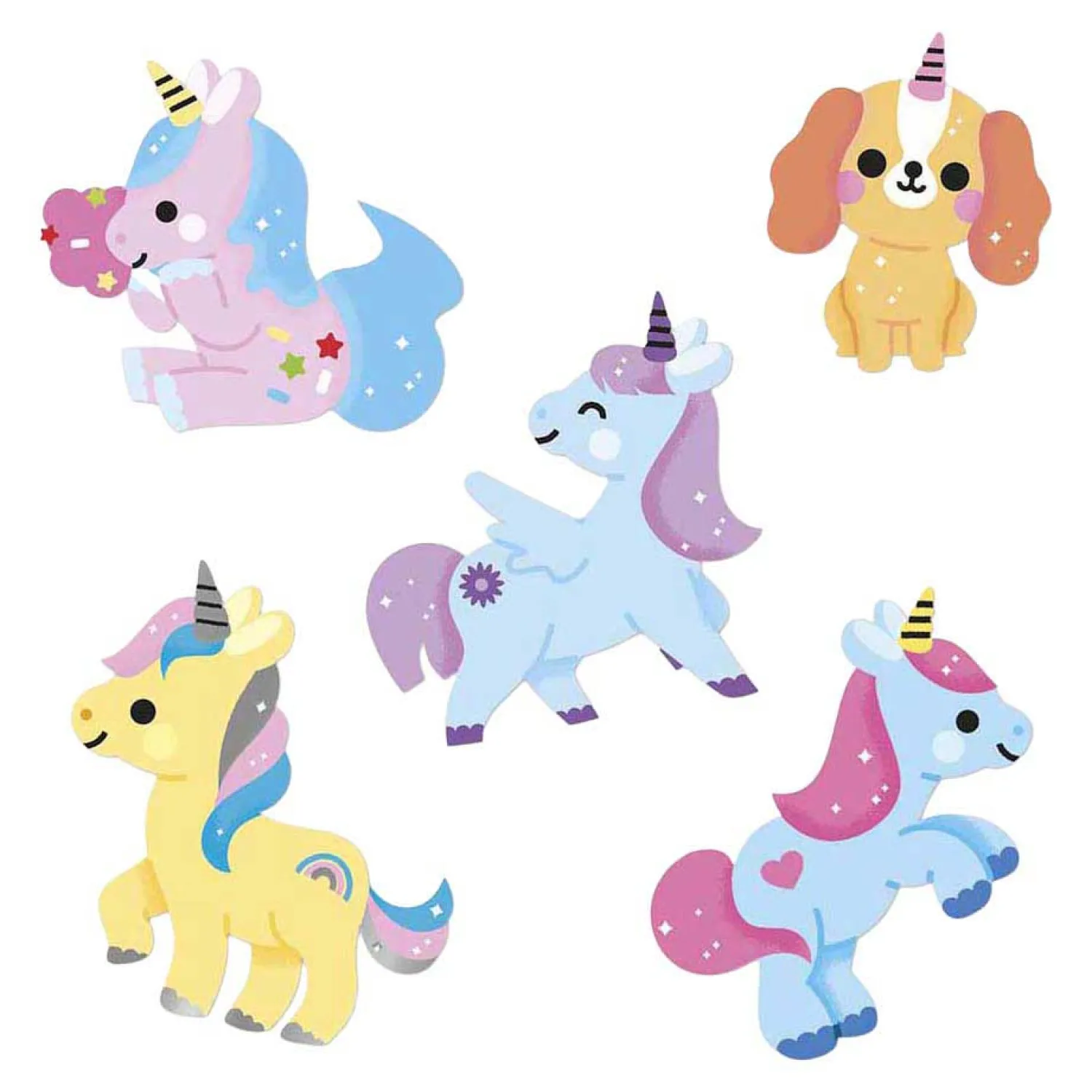 Stickers - 100 Stickers Eenhoorn>Janod Discount