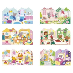 Janod Stickers - Stickerboek Het Huis Outlet