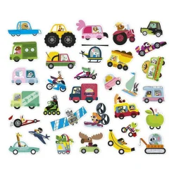 Stickers - Stickervel met 200 Stickers Voertuigen><noscript><img width=