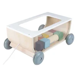 Sweet Cocoon - Houten Blokkenkar - 18dlg.-Janod Clearance