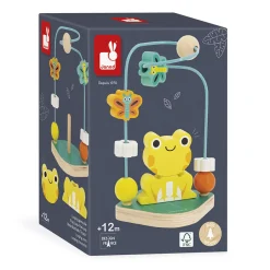 Janod Tropik - Motoriek Spiraal Kikker- Hot