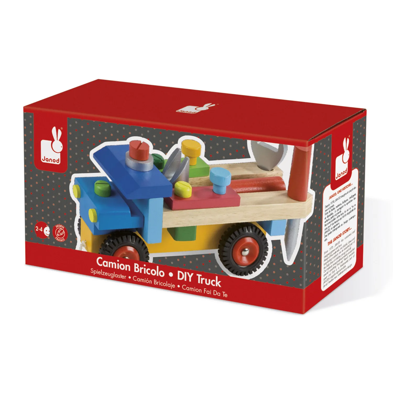 Vrachtwagen met Accessoires>Janod