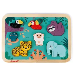 WWF - Chunky Hout Puzzel Jungle>Janod Sale