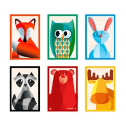 Zigolos Houten Blokpuzzel - Bosdieren-Janod Discount