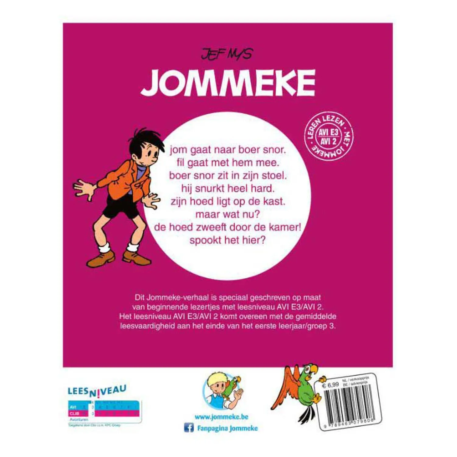 Standaard Uitgeverij Jommeke - Jom en de Hoed - AVI E3 New