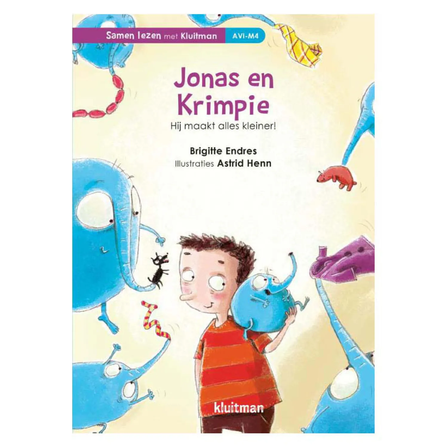 Uitgeverij Kluitman Jonas En Krimpie AVI M4 Online