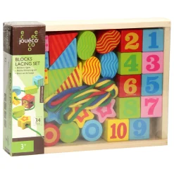 Houten Rijgkralenset>Joueco New