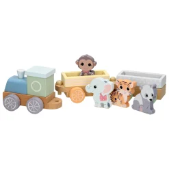 Houten Trein Wilde Dieren-Joueco Sale