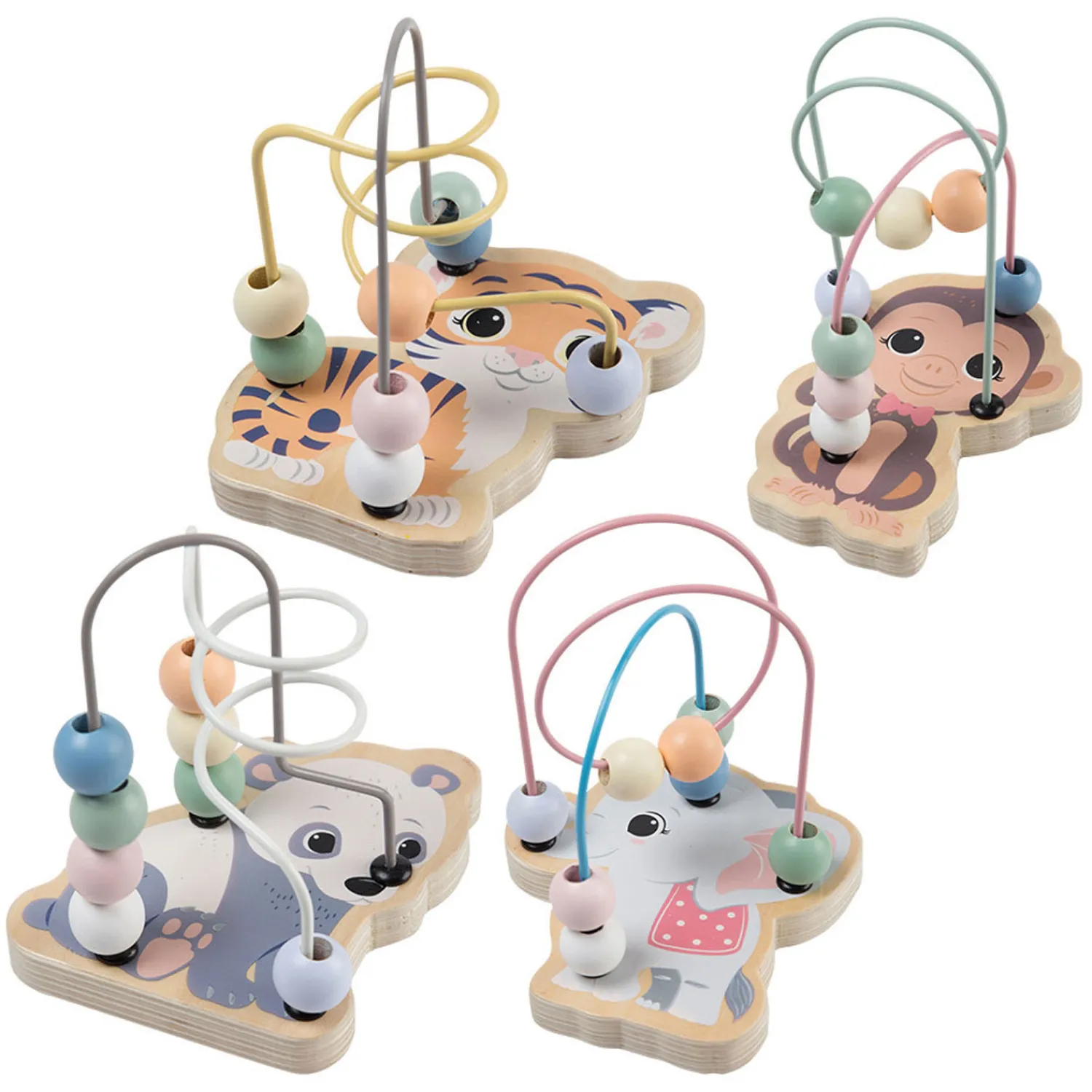 Motoriek Spiraal Dierenprint The Wildies Family>Joueco Online