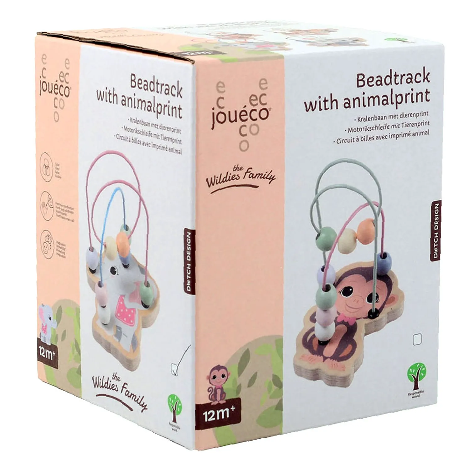 Motoriek Spiraal Dierenprint The Wildies Family>Joueco Online