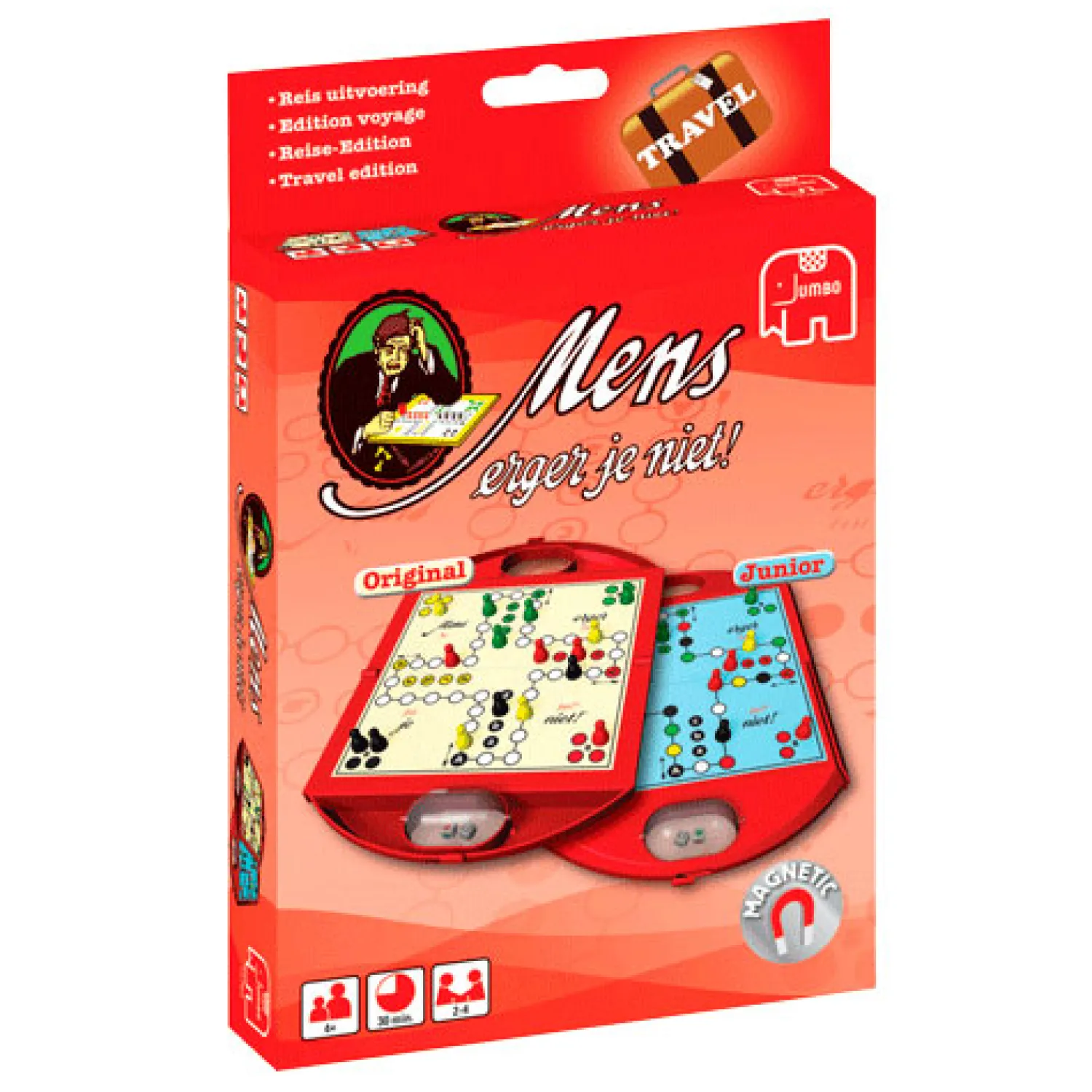 Jumbo Mens Erger Je Niet Travel Bordspel Sale