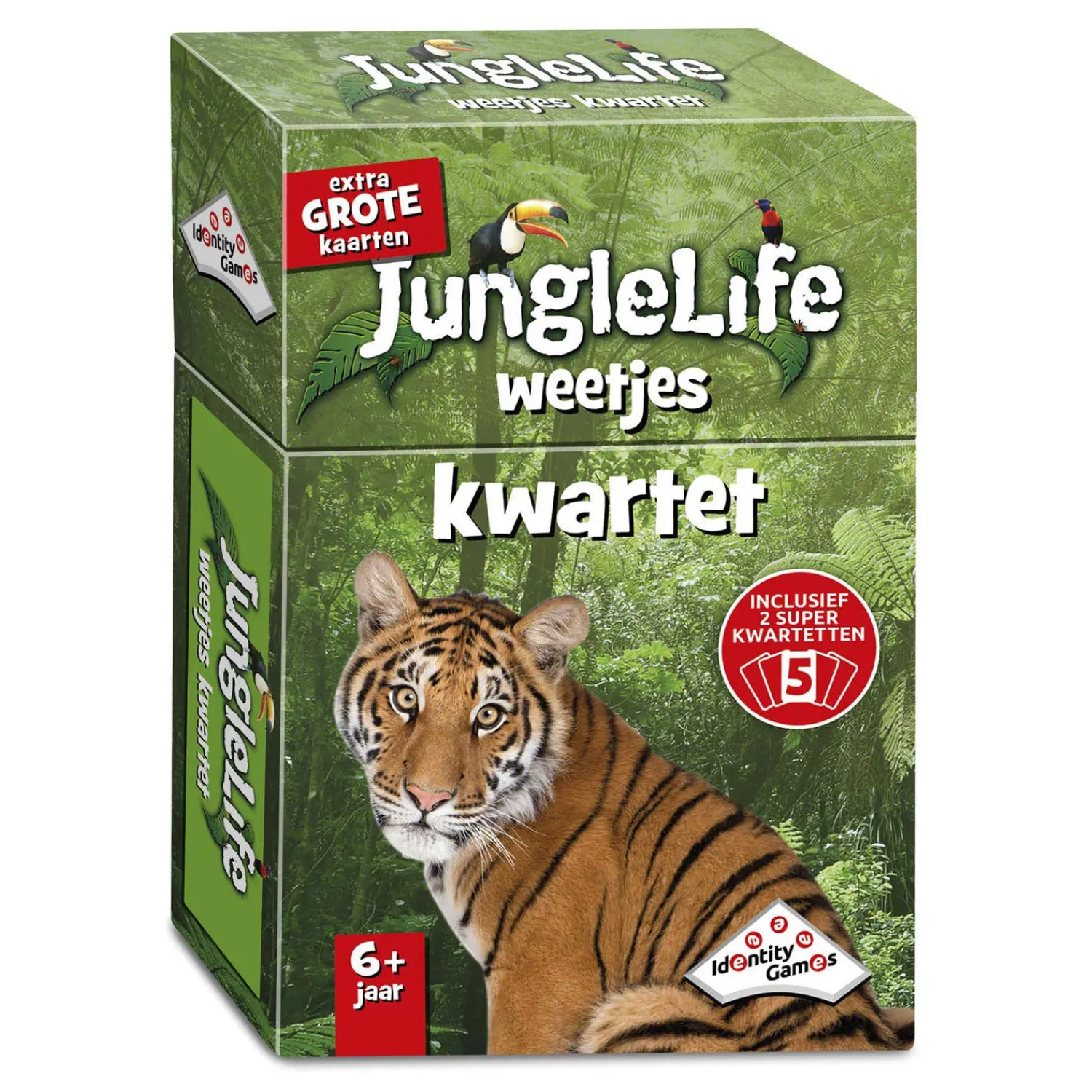 Junglelife Weetjeskwartet>Identity Games Hot
